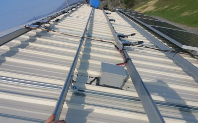 Installing Racking on a Metal Roof