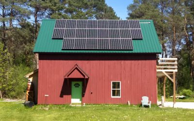 6.7 kW Roof System in Ferrisburgh