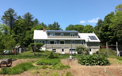 7.48 kW Roof Mounted Solar Array in Thetford, VT